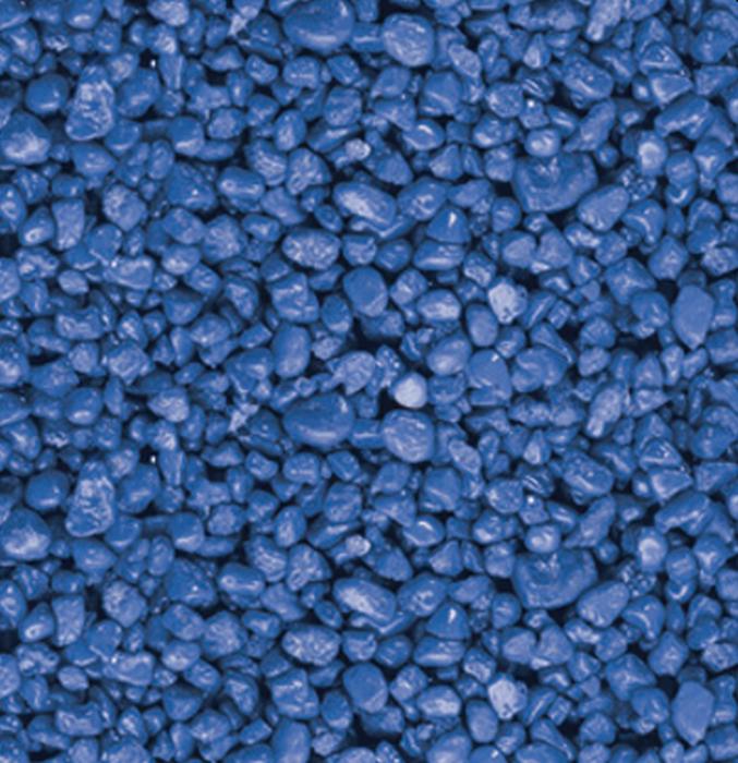 AQUA DECORIS Kies blau 2 - 3 mm (1 kg)