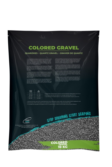 Me Gravier Coloré Granite Grey, 2–3 mm (10 kg)