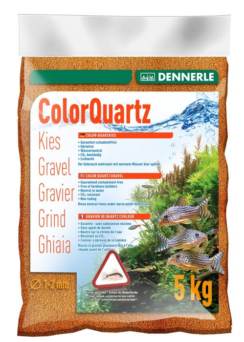 Color-Quarzkies orange 1-2 mm (5 kg)