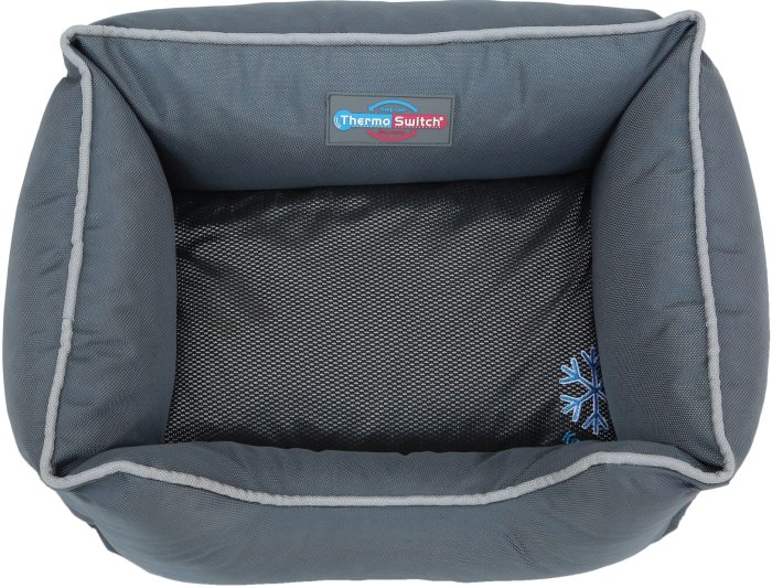 PAROS LUX Dog Bed S gray