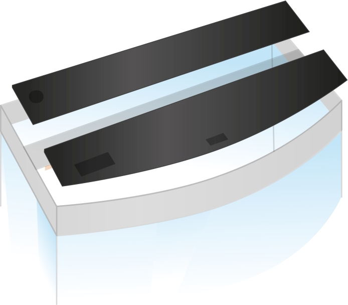 Klappensatz für Vision 450 (2 teilig) Klappensatz für Vision 450 (2 teilig)