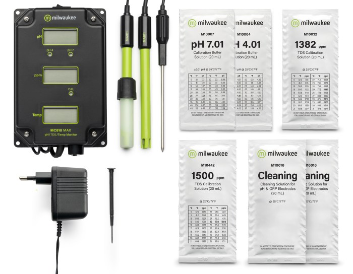 MC810 Ph/TDS/Temp. Messgerät