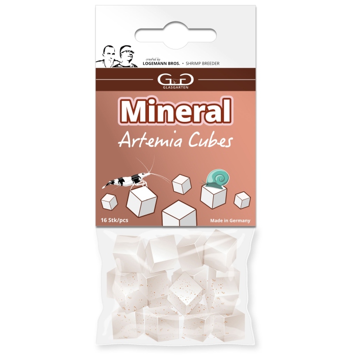 GlasGarten – Mineral Artemia Cubes (16 Stk.)