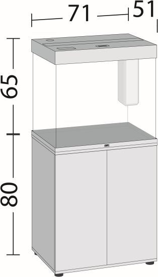 Lido 200 LED weiß Aquarium