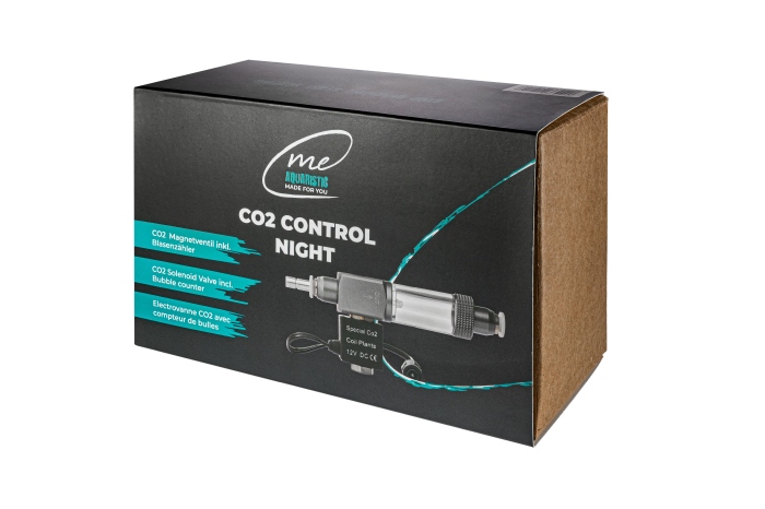 Me CO2 Control Night, Magnetventil inkl. Blasenzähler