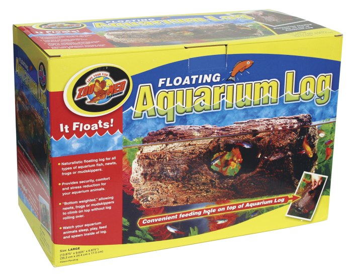Floating Aquarium Log LG (Large)