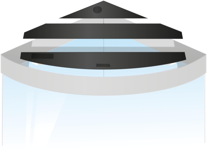 Klappensatz für Trigon 350 (3 teilig)