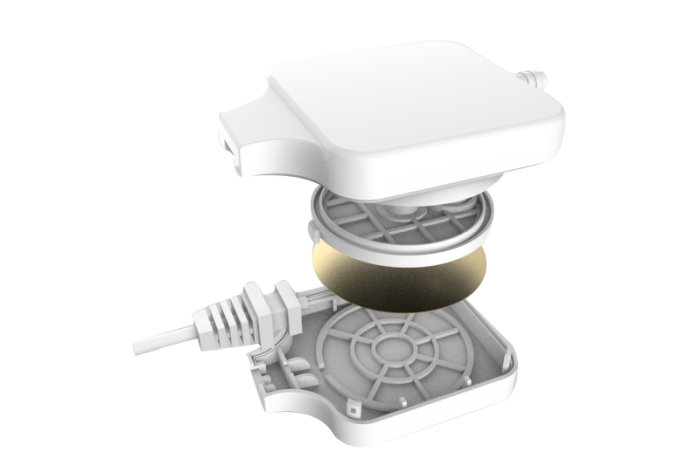ausgelistet   Nano Piezo Luftpumpe eckig weiß (18 L/h) /  kein Nachfolger