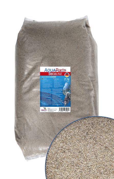 Aquarium Sand Natural 0.4 - 0.8 mm (25 kg)