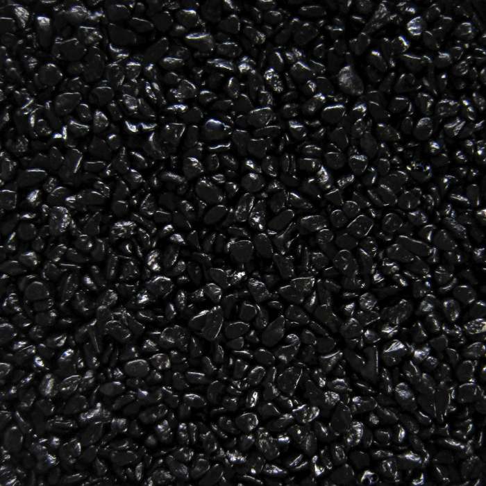 Farb-Kies schwarz, 3 - 5 mm (15 kg)