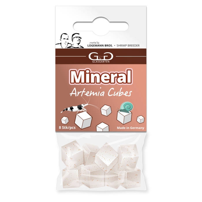 GlasGarten – Mineral Artemia Cubes (8 Stk.)
