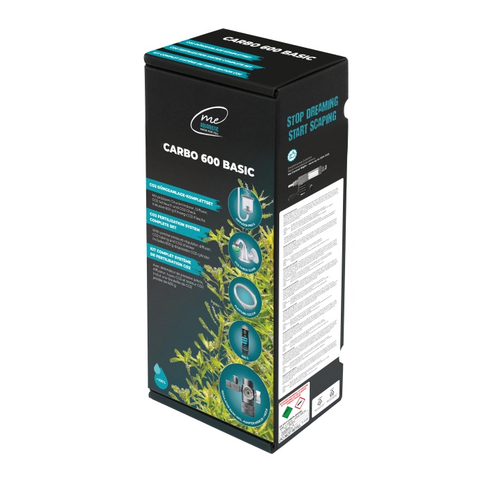 Me Carbo 600 Basic, CO2 Anlage 600 g Einweg