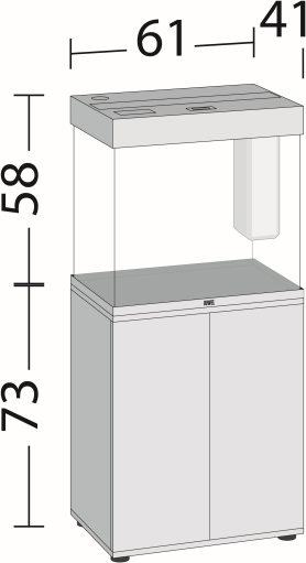 Lido 120 LED schwarz Aquarium