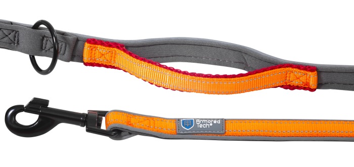 Dog Control Leash orange (1.5 x 220 cm)