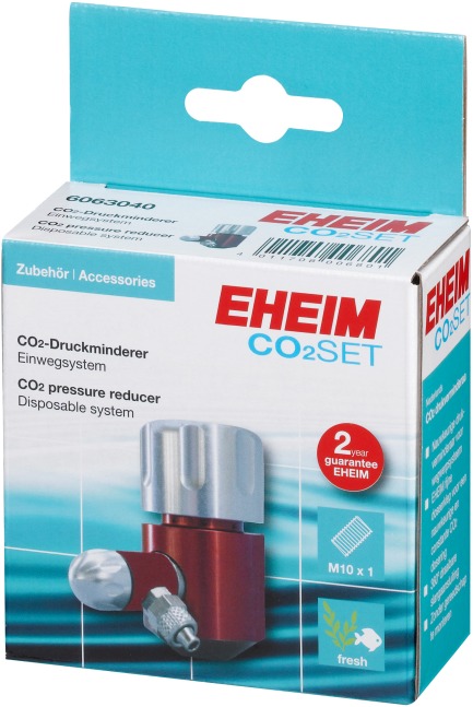 Druckminderer für Einwegflasche