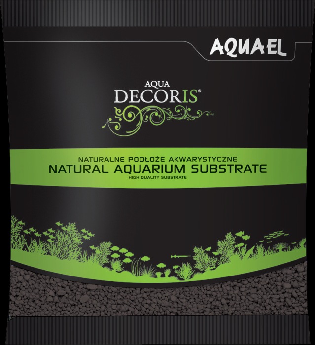 AQUA DECORIS Kies schwarz 2 - 3 mm (1 kg)