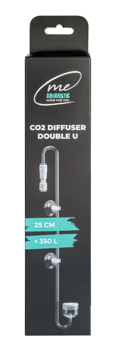 CO2 Diffuser Double U 25 cm (bis 350 L)