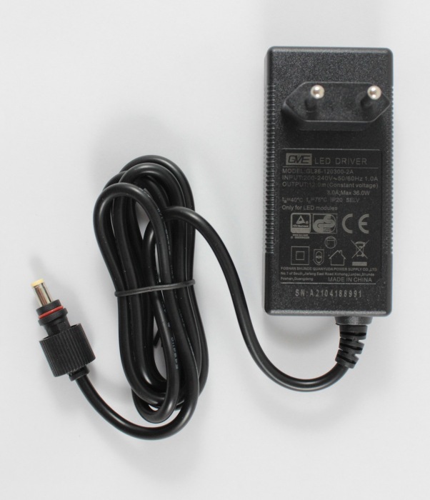 Netzteil 12 V - 3 A (A 201-501, B 20-60, C 201-361)
