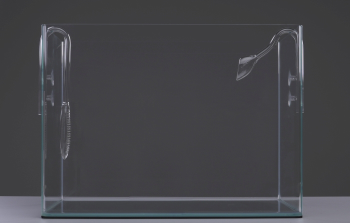 Glas Ein-/Auslass Violet (12 mm)