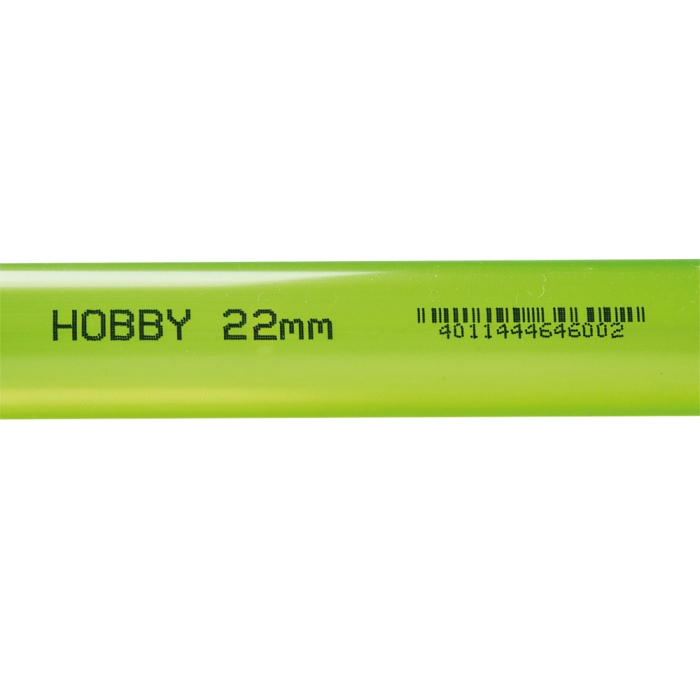 Plastikrohr 100 cm, Ø22 mm außen