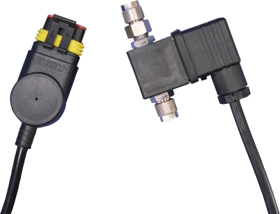 Magnetventil 24V Anschluß an powerLED+