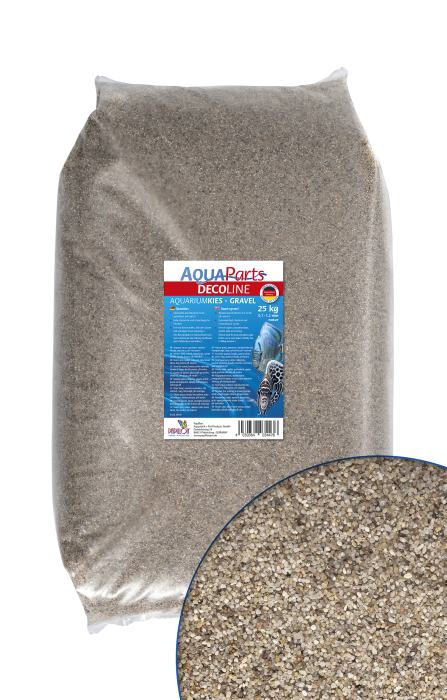 Aquarienkies natur 0,7 - 1,2 mm (25 kg)