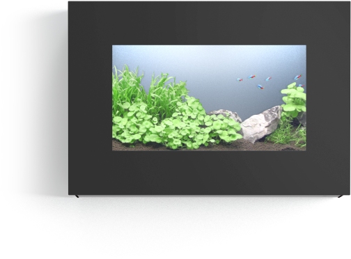 Aquaplasma 70 Schwarz Aquarium