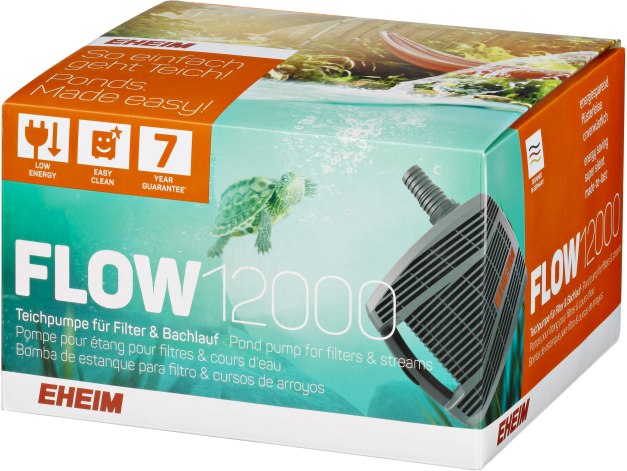 FLOW12000 Teichpumpe f.Filt.&Bachl.