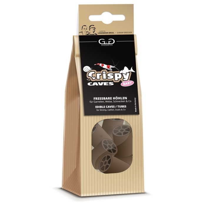 GlasGarten – Crispy Caves - fressbare Höhlen, Größe Baby (6 Stk.)
