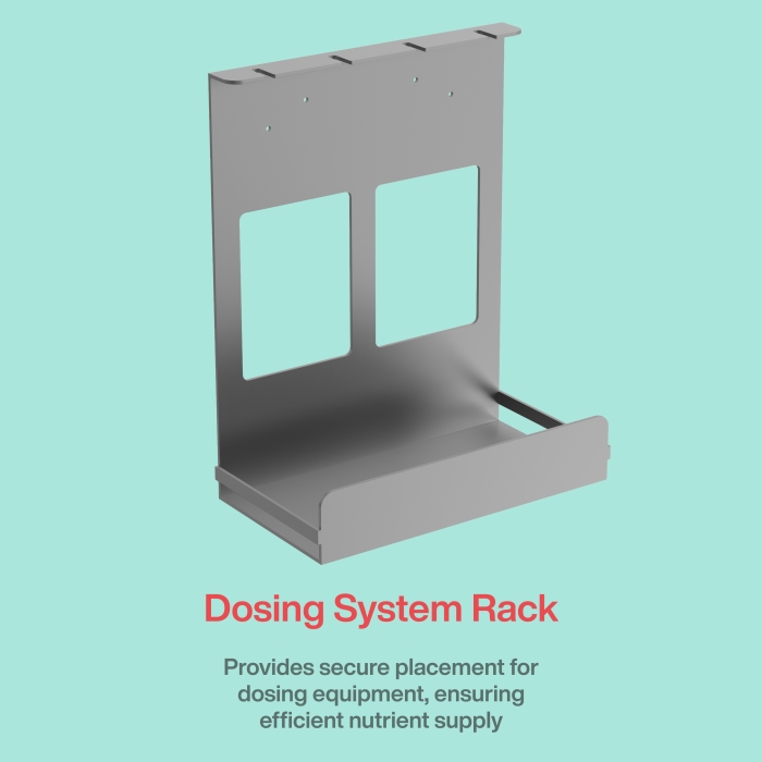 Dosing Rack - Halterung Dosieranlage für Metall Schrank