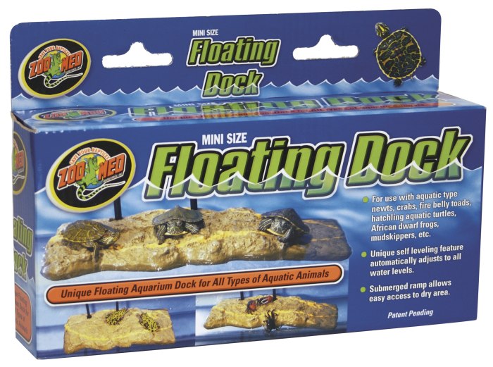 Mini Floating Turtle Dock