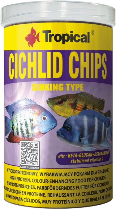 Cichlid Chips (1000 ml)