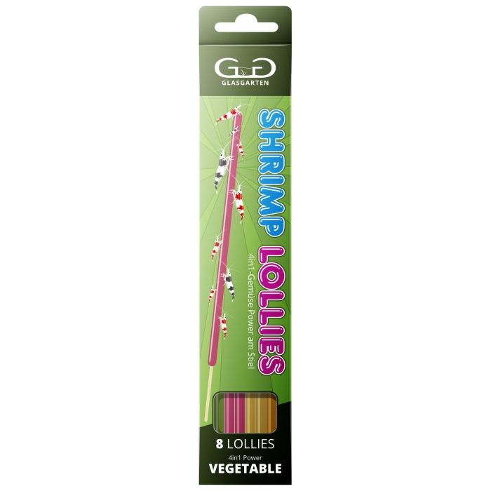 GlasGarten – Shrimp Lollies – 4in1 Gemüse Power