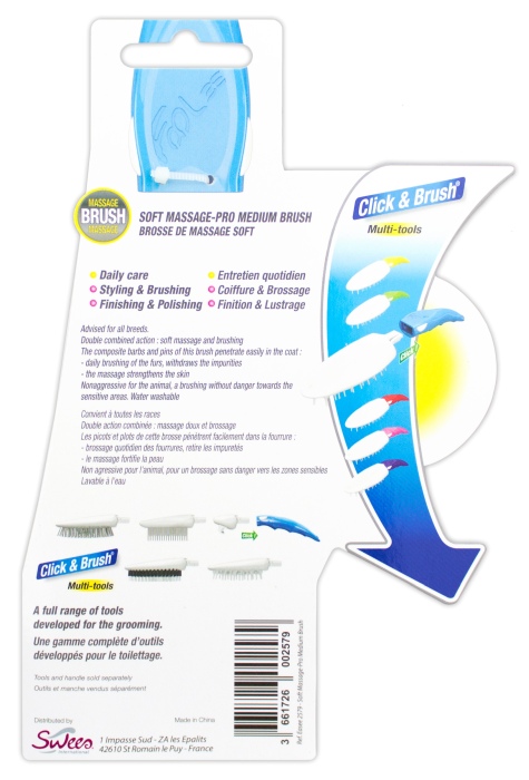 Foolee Easee M Soft Massage Pro M Bürste