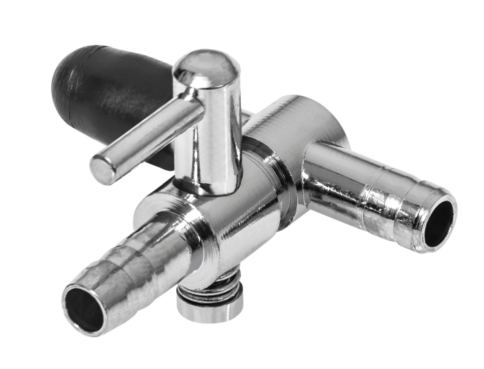 Luftverteiler 1 Weg + optional 2 Wege, metall