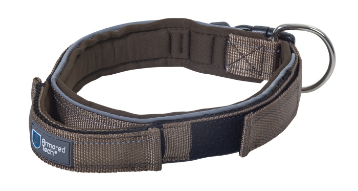 Dog Control Halsband L mocca