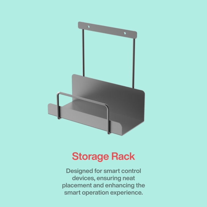 Storage Rack - Ablagefach für Metall Schrank
