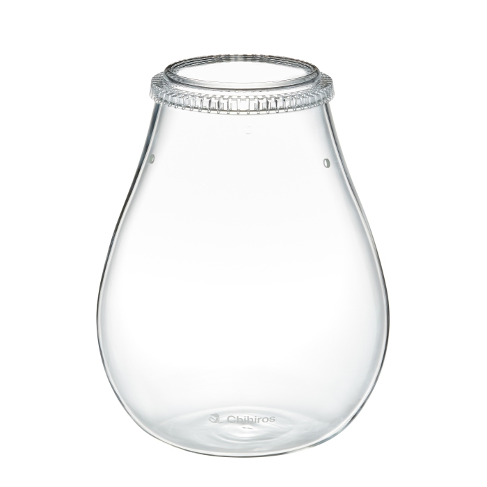 Glass Pot Dew Shaped (3.250 ml)