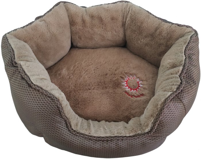 SANTORINI Hundebett S braun/mokka