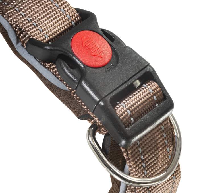 Dog Control Collar XS mocca