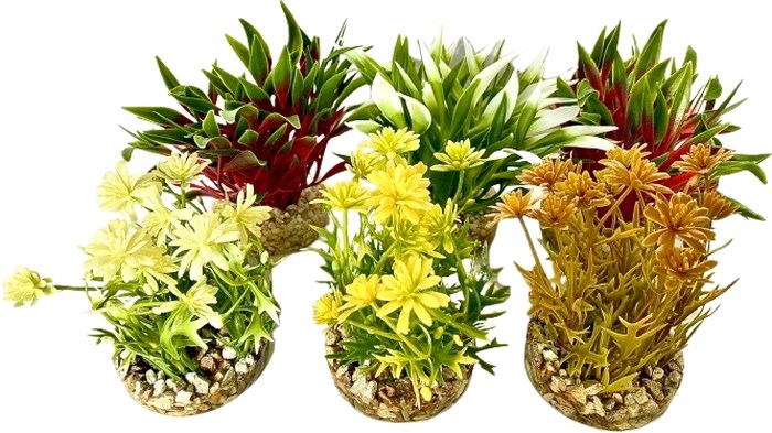 Nano Buisson Fleuri 10 cm de haut [P12]