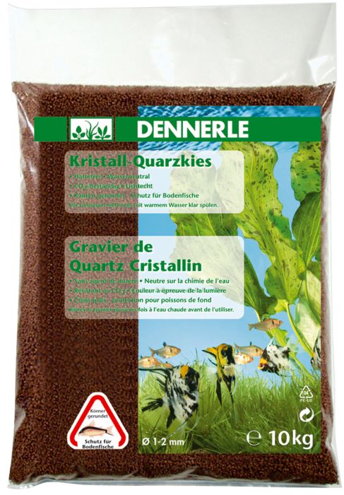 Kristall-Quarzkies rehbraun 1-2 mm (10 kg)
