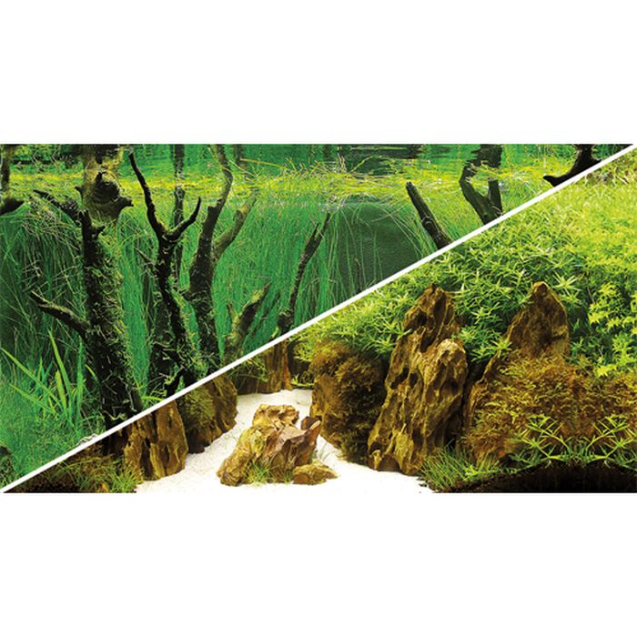 Fotorückwand-Zuschnitt Canyon/Woodland 60x30 cm