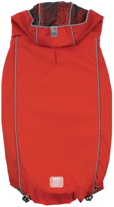 ELASTOFIT Regenmantel  Rot  XS