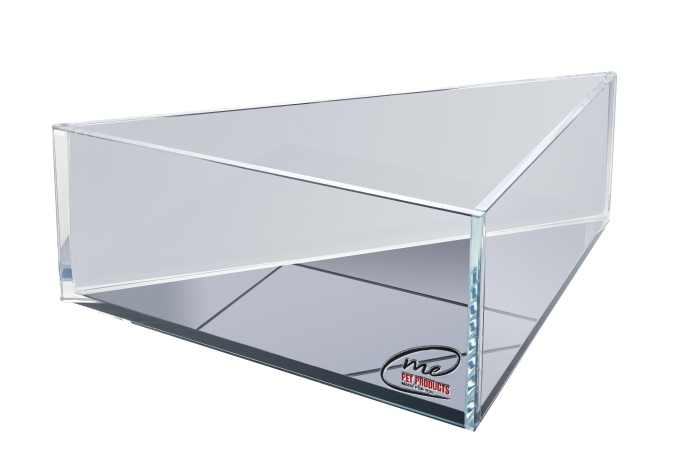 Me EcoShape Triangle Glasschale Optiwhite 20 x 20 x 8 cm [P2]