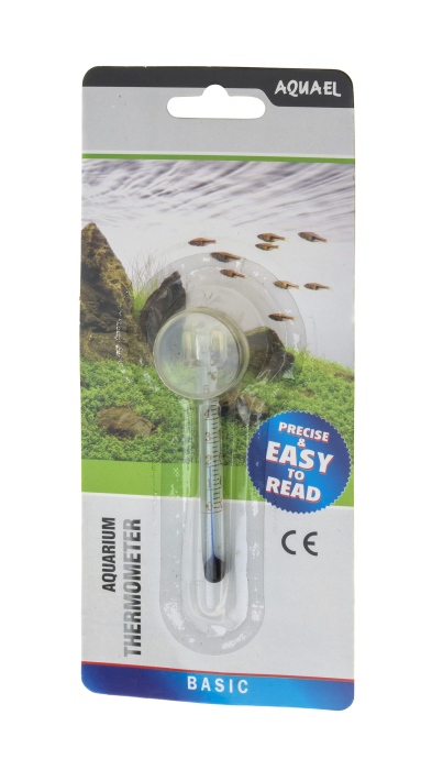 Glas Thermometer 6 cm