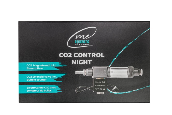 Me CO2 Control Night, Magnetventil inkl. Blasenzähler