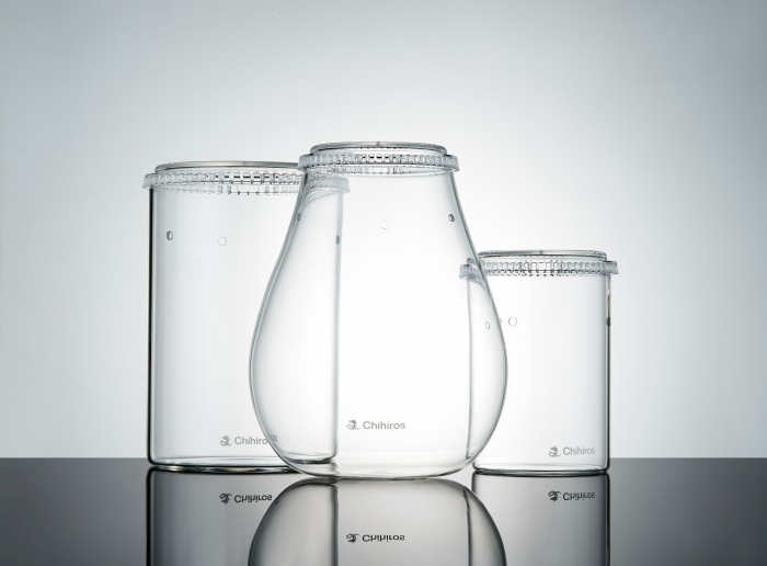 Glass Pot Dew Shaped (3.250 ml)