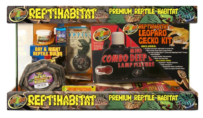 ReptiHabitat Leopard Gecko Kit (51 x 25 x 30 cm)