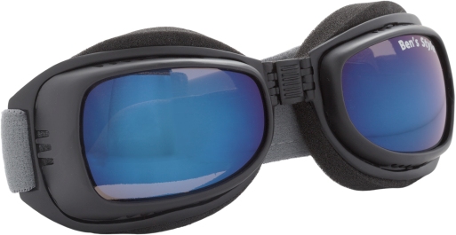 Hundebrille Cool II L schwarz/blau verspiegelt